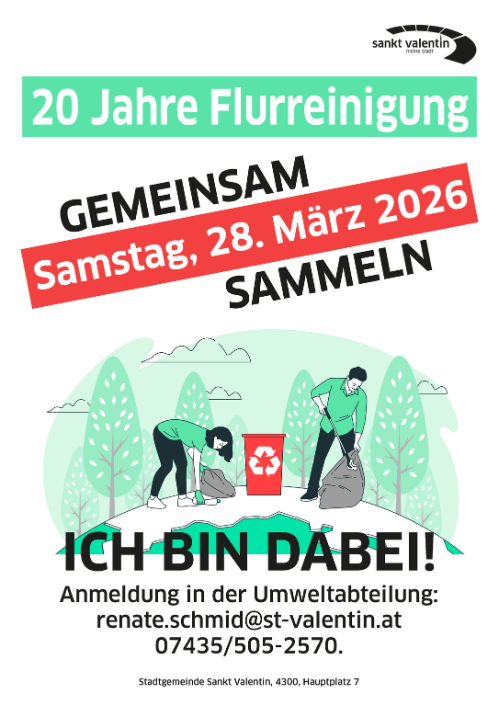 20 Jahre Flurreinigung